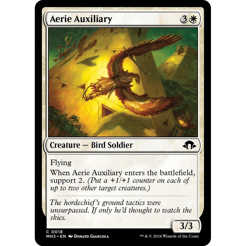 Image for Aerie Auxiliary (18) (MH3) - Magic: The Gathering