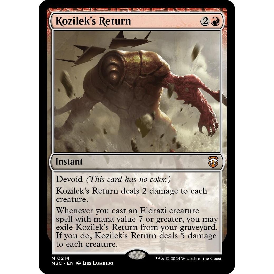 Image for Kozilek's Return (214) (M3C) - Magic: The Gathering