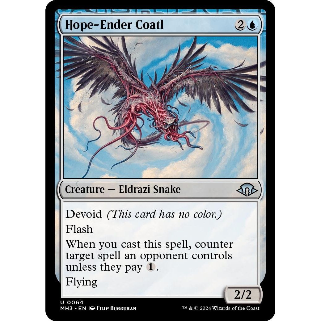 Image for Hope-Ender Coatl (64) (MH3) - Magic: The Gathering