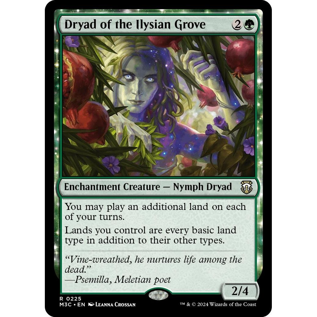 Image for Dryad of the Ilysian Grove (225) (M3C) - Magic: The Gathering