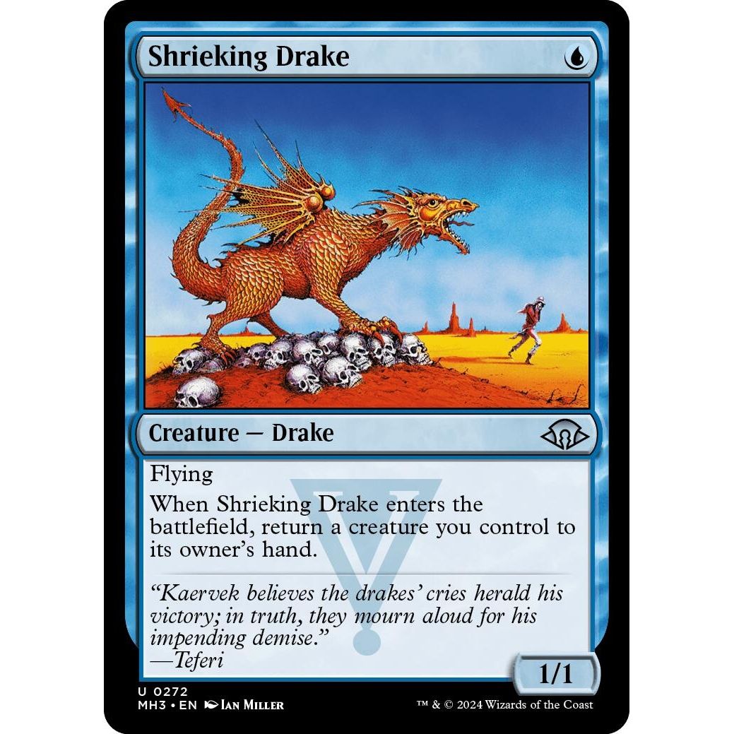 Image for Shrieking Drake (272) (MH3) - Magic: The Gathering