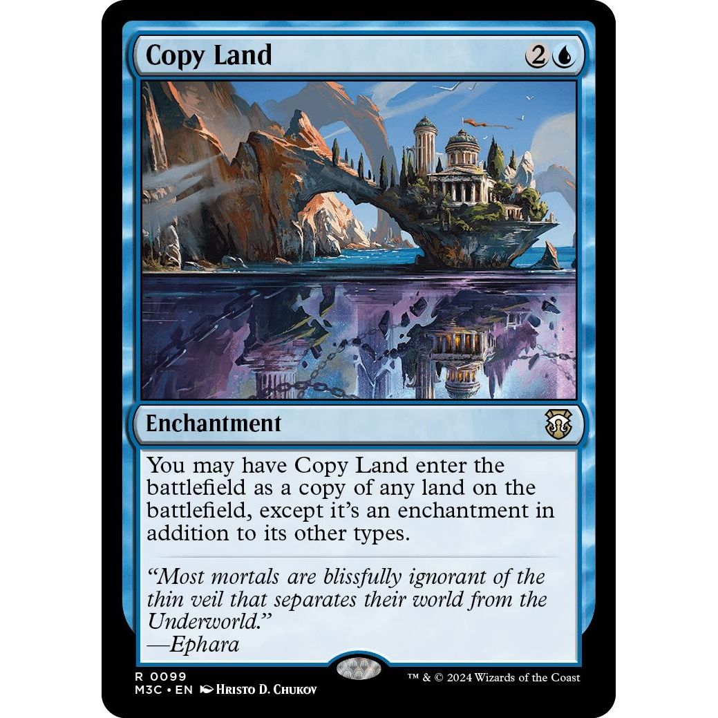 Image for Copy Land (99) (M3C) - Magic: The Gathering