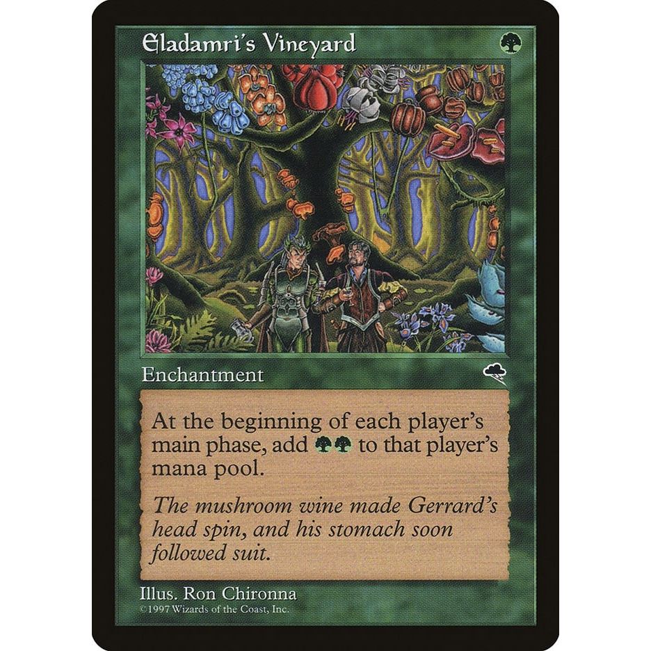 Image for Eladamri's Vineyard (223) (TMP) - Magic: The Gathering