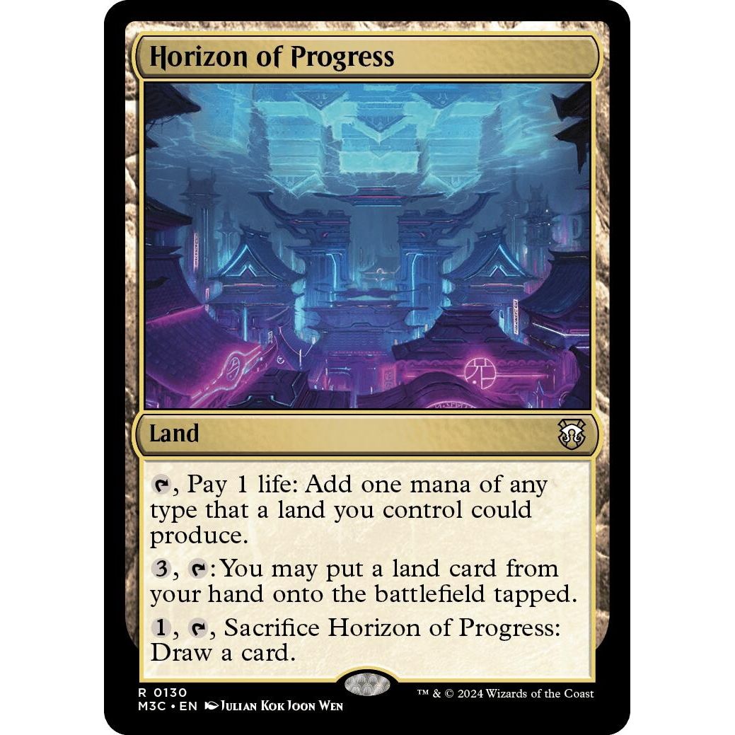 Image for Horizon of Progress (130) (M3C) - Magic: The Gathering