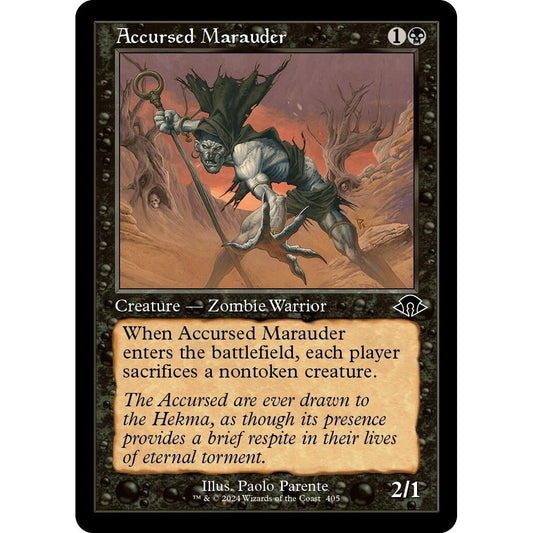 Image for Accursed Marauder (Retro Frame) (405) (MH3) - Magic: The Gathering