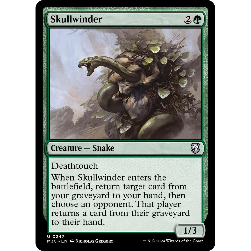 Image for Skullwinder (247) (M3C) - Magic: The Gathering