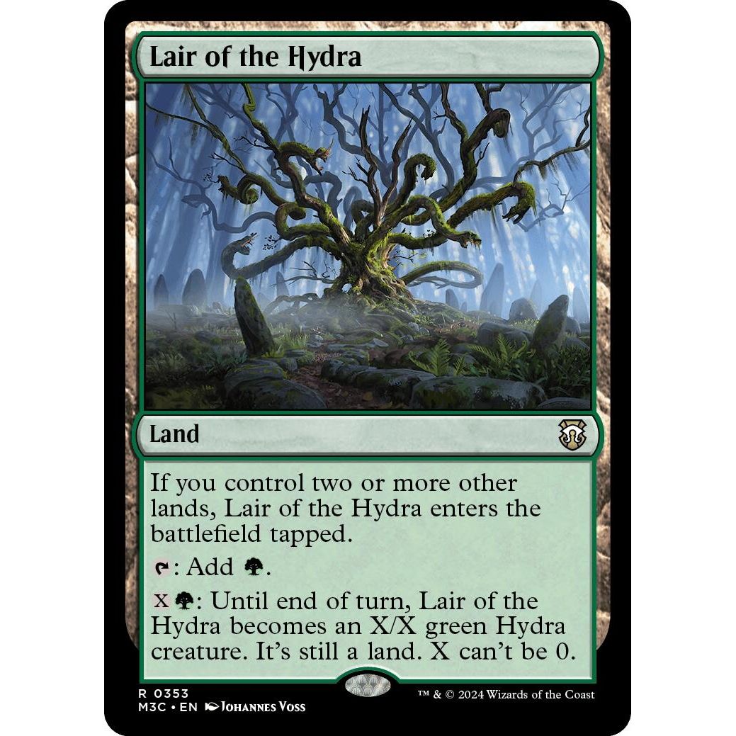 Image for Lair of the Hydra (353) (M3C) - Magic: The Gathering