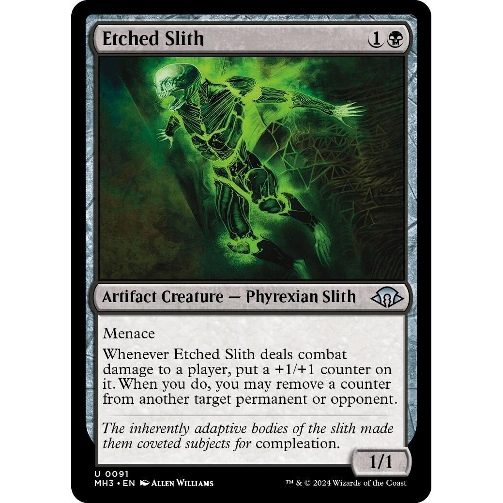 Image for Etched Slith (91) (MH3) - Magic: The Gathering