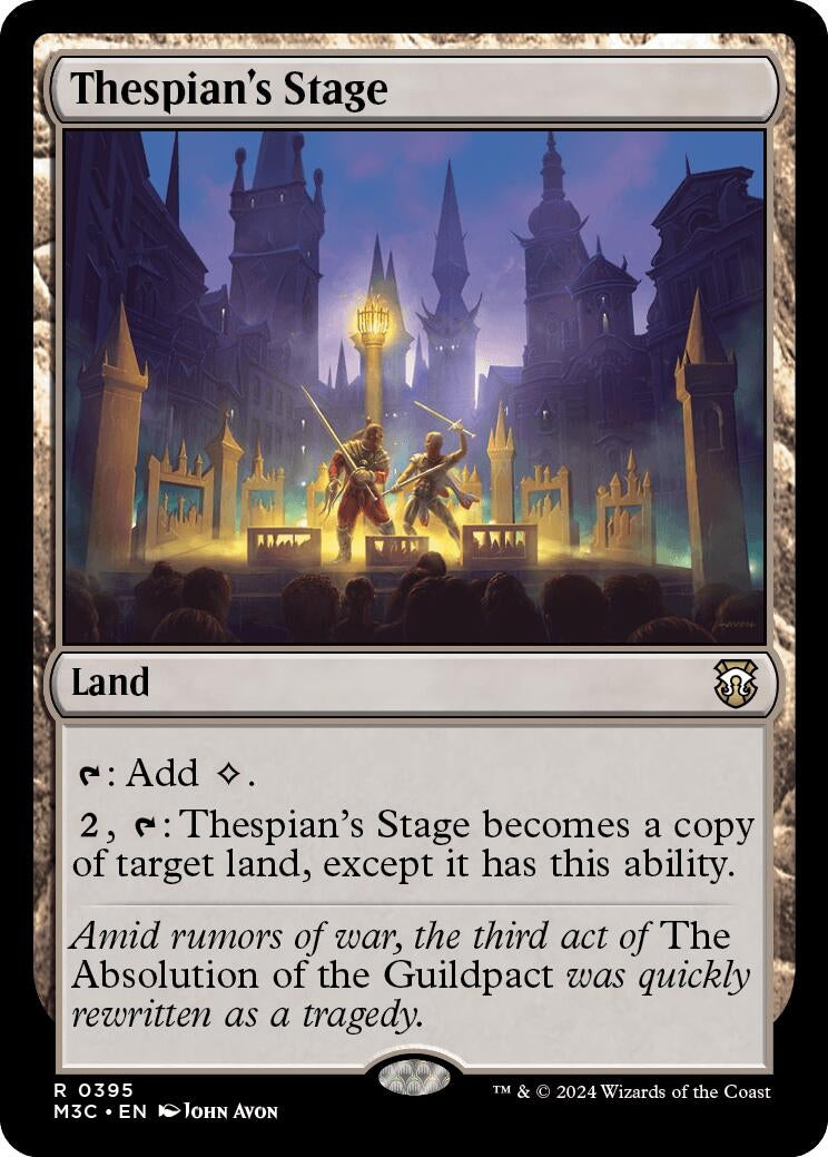 Thespian's Stage (395) (M3C)