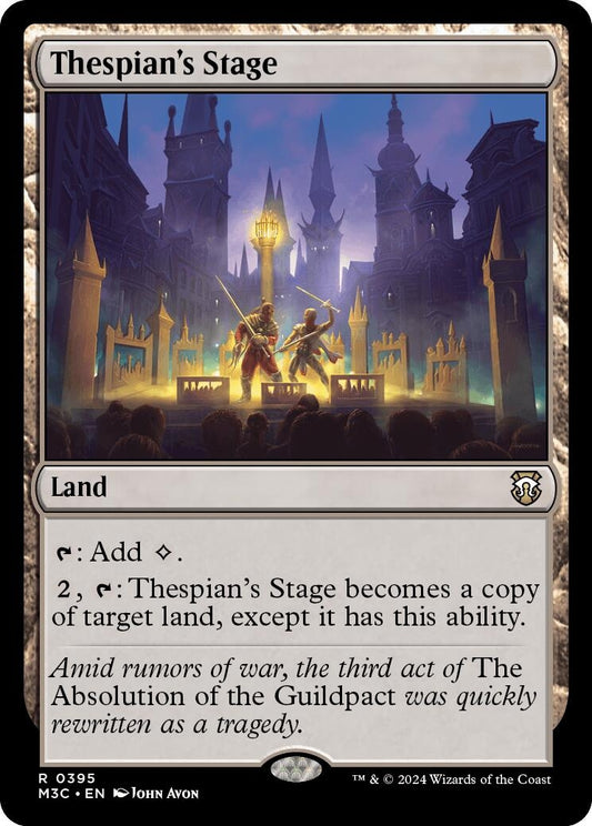Thespian's Stage (395) (M3C)