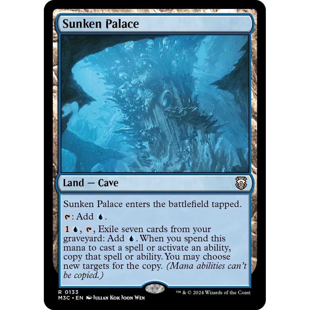 Image for Sunken Palace (133) (M3C) - Magic: The Gathering