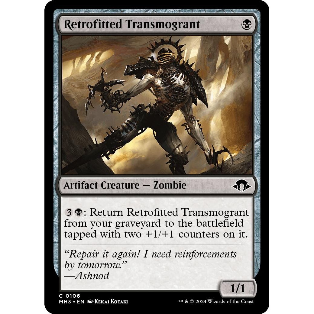 Image for Retrofitted Transmogrant (106) (MH3) - Magic: The Gathering