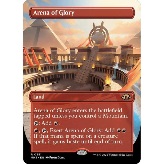 Image for Arena of Glory (Borderless) (351) (MH3) - Magic: The Gathering