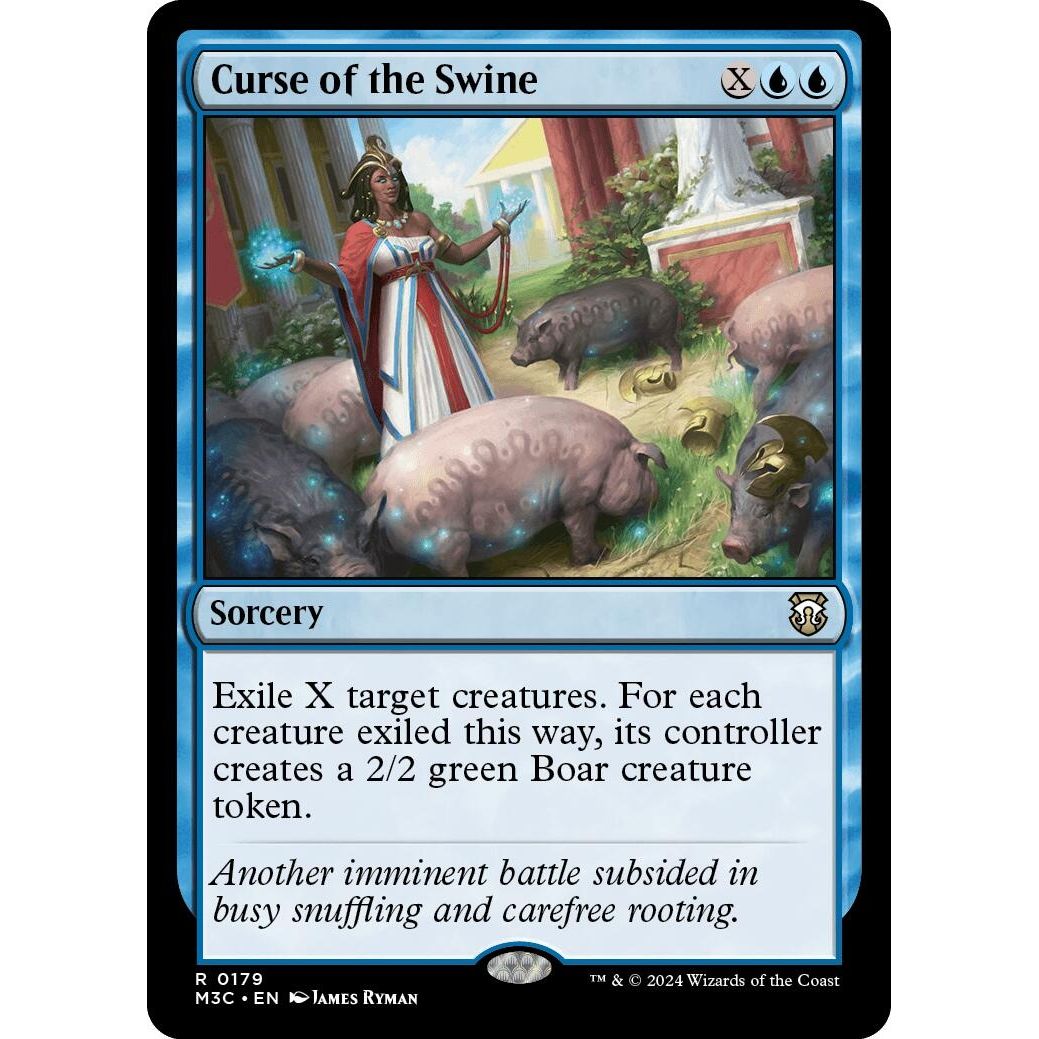 Image for Curse of the Swine (179) (M3C) - Magic: The Gathering