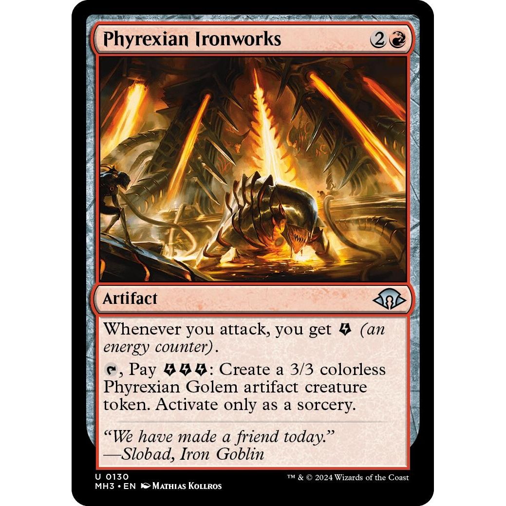 Image for Phyrexian Ironworks (130) (MH3) - Magic: The Gathering