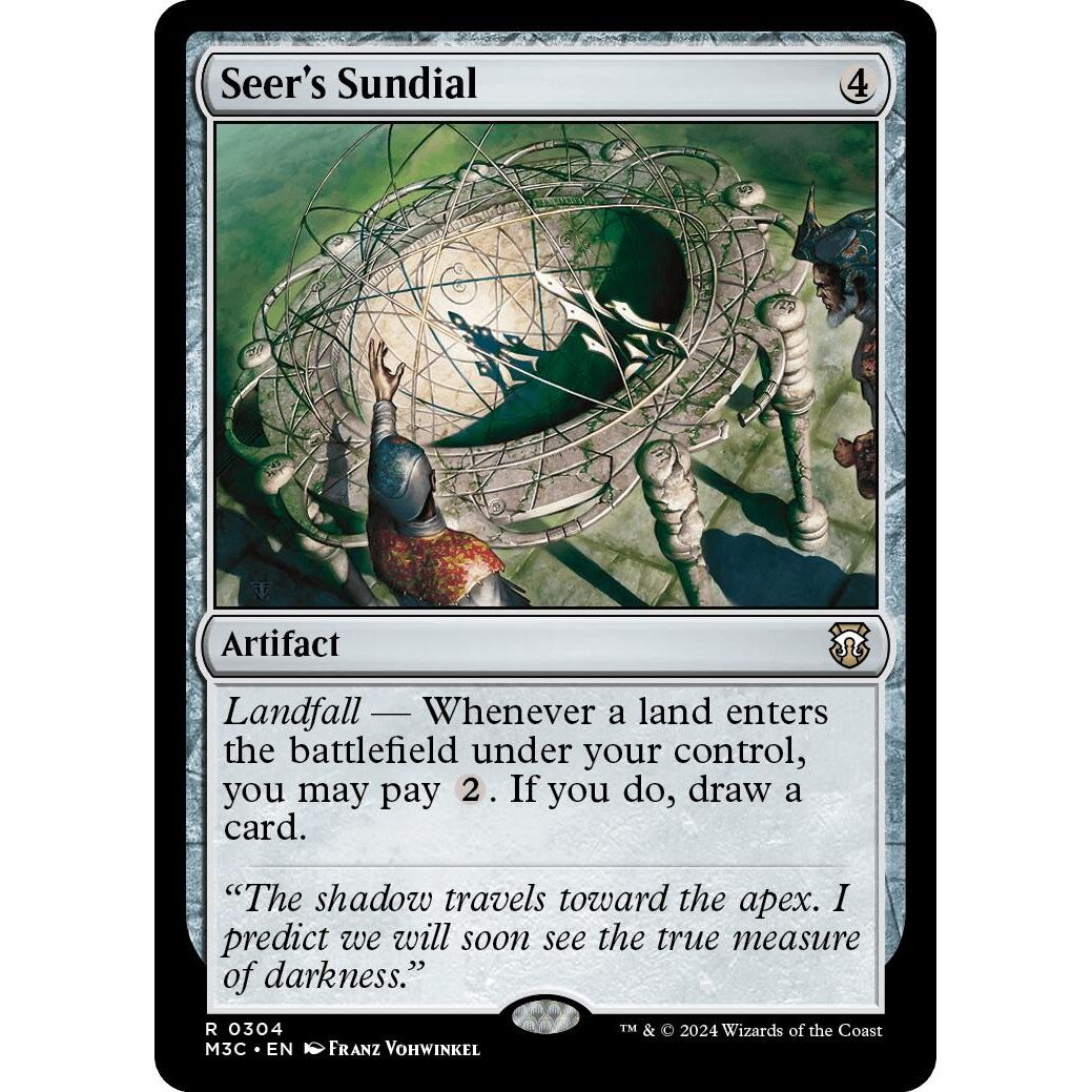 Image for Seer's Sundial (304) (M3C) - Magic: The Gathering