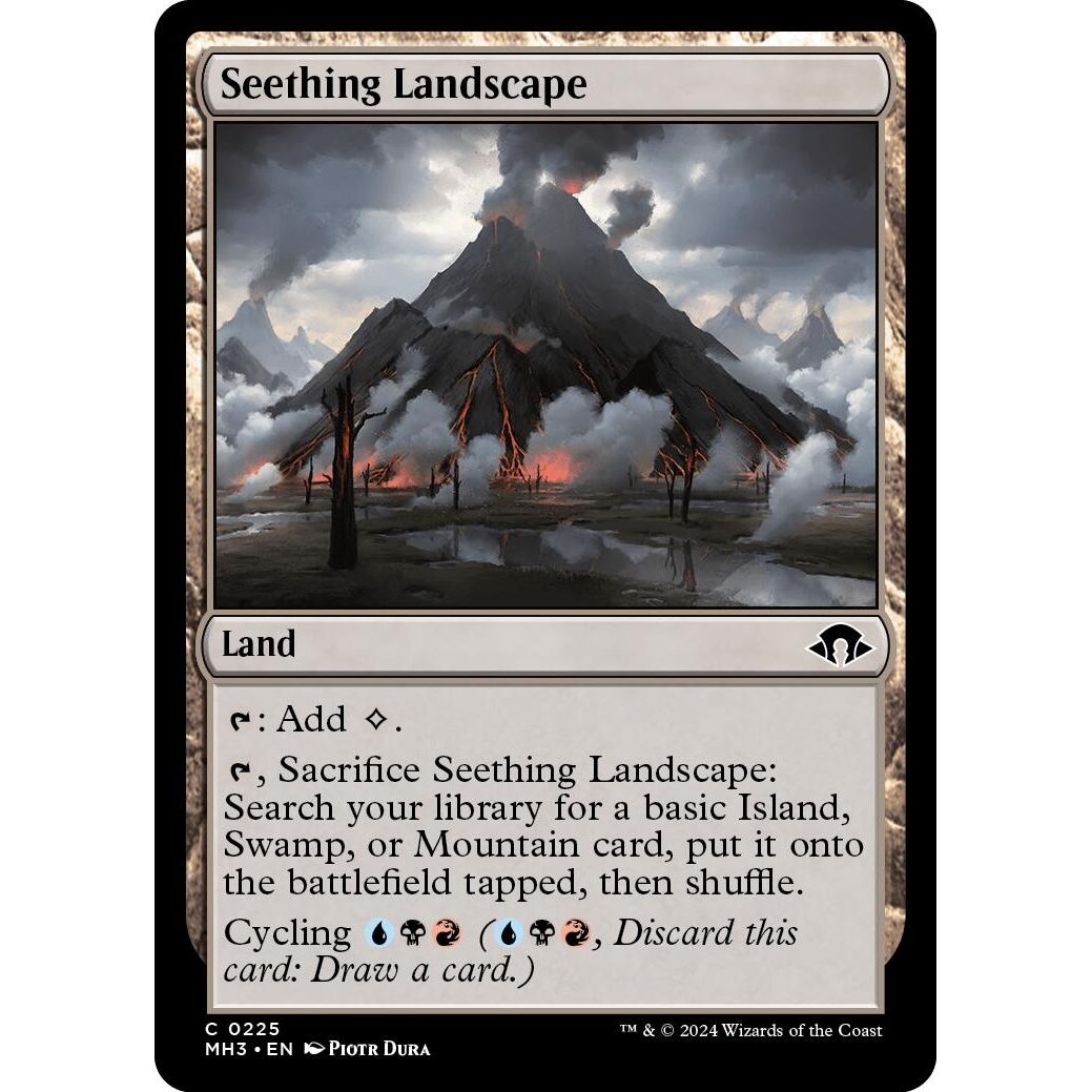 Image for Seething Landscape (225) (MH3) - Magic: The Gathering