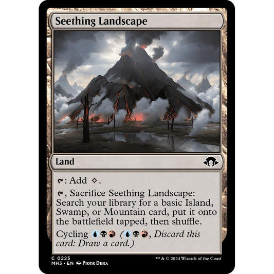 Image for Seething Landscape (225) (MH3) - Magic: The Gathering