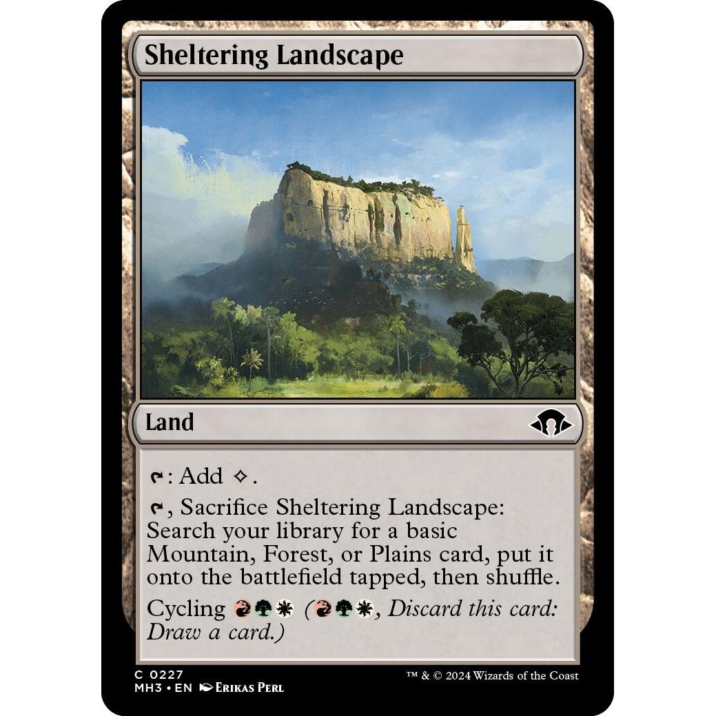 Image for Sheltering Landscape (227) (MH3) - Magic: The Gathering