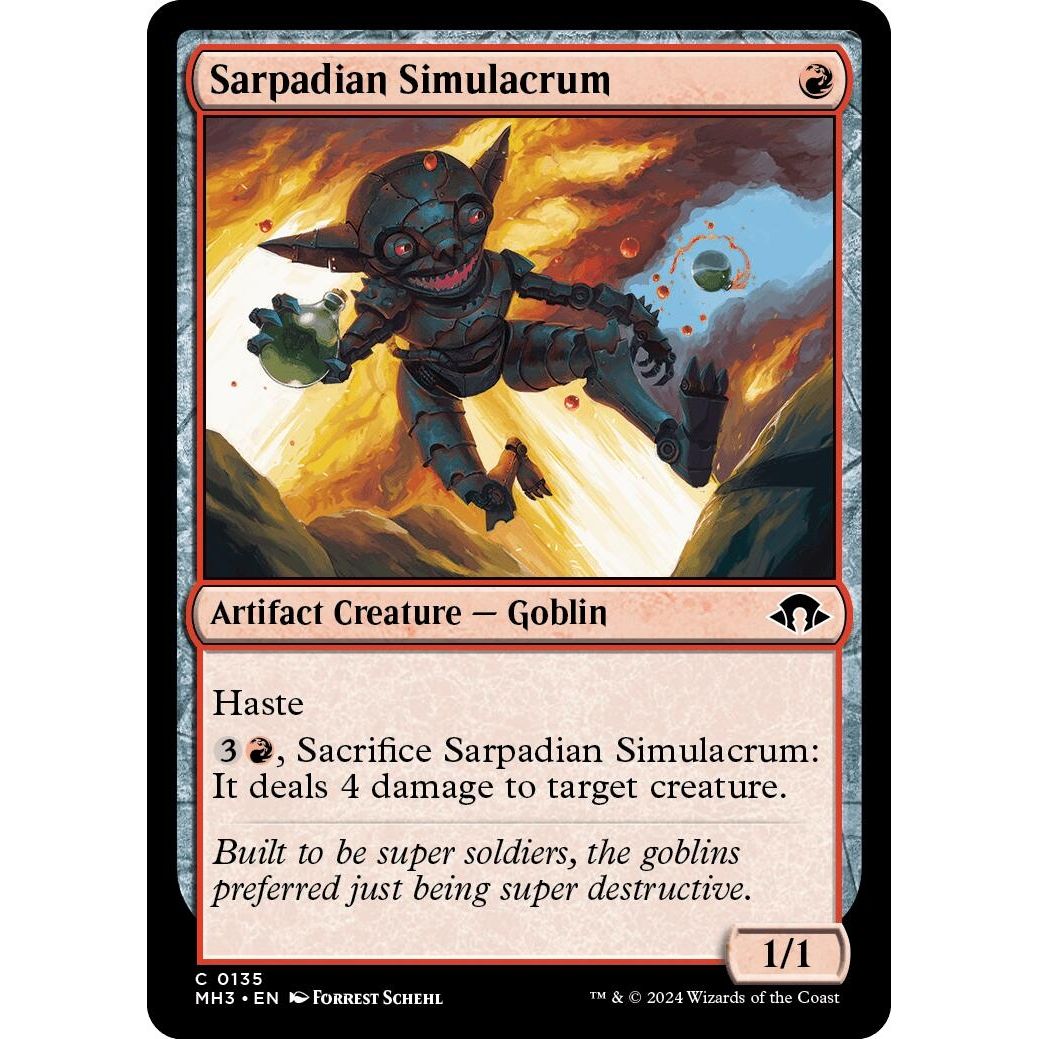 Image for Sarpadian Simulacrum (135) (MH3) - Magic: The Gathering