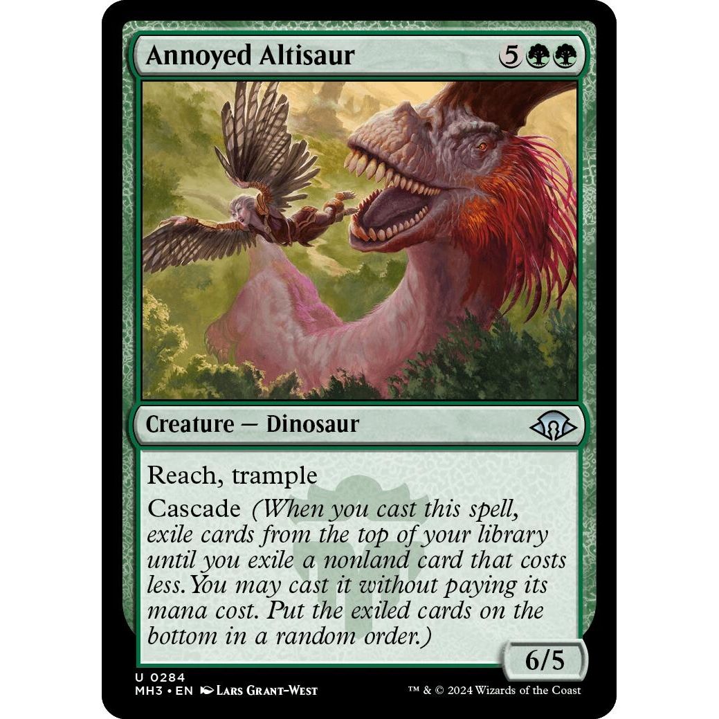 Image for Annoyed Altisaur (284) (MH3) - Magic: The Gathering