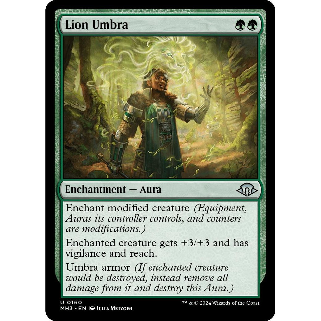 Image for Lion Umbra (160) (MH3) - Magic: The Gathering