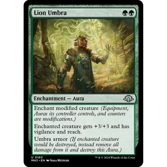 Image for Lion Umbra (160) (MH3) - Magic: The Gathering