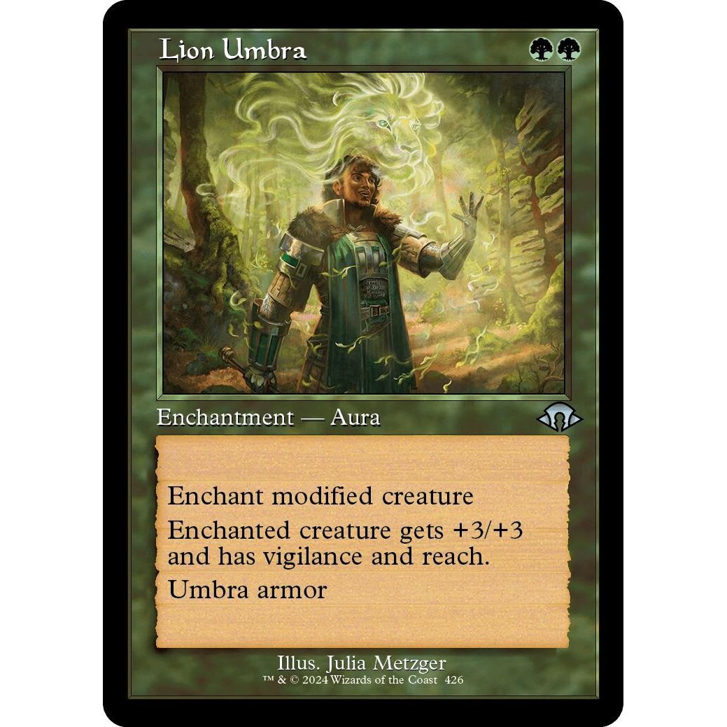 Image for Lion Umbra (Retro Frame) (426) (MH3) - Magic: The Gathering