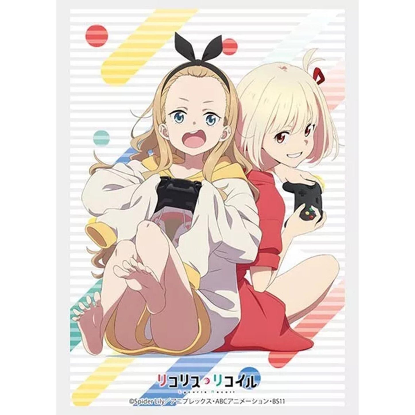 Image for Bushiroad Sleeve Collection HG Vol.3668: Lycoris Recoil - Chisato & Kurumi (75-Sleeves) - Card Sleeves