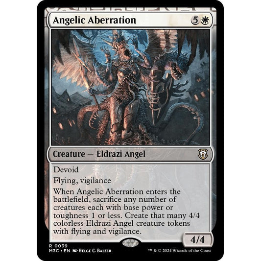 Image for Angelic Aberration (39) (M3C) - Magic: The Gathering