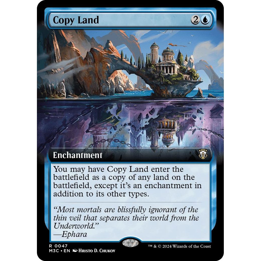 Image for Copy Land (Extended Art) (47) (M3C) - Magic: The Gathering