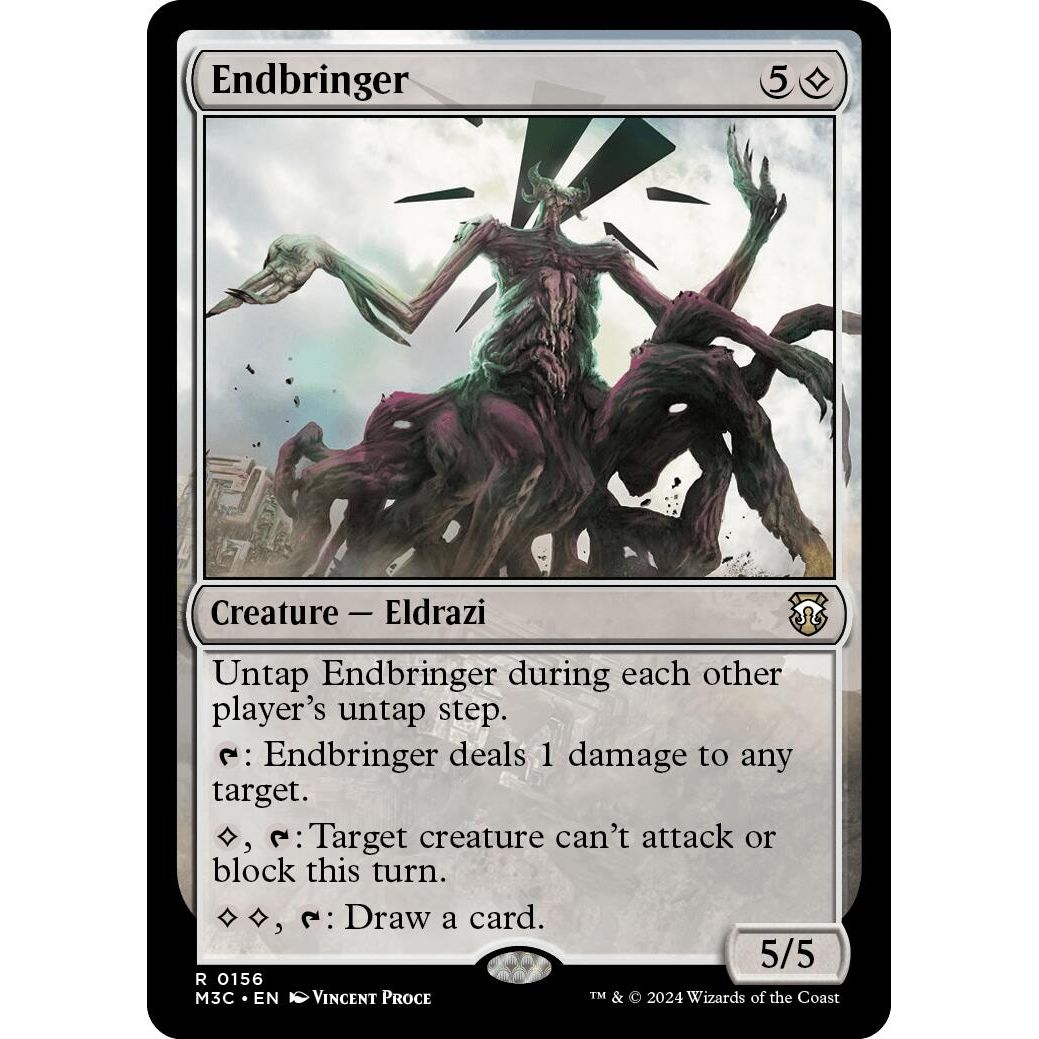 Image for Endbringer (Ripple Foil) (156) (M3C) - Magic: The Gathering