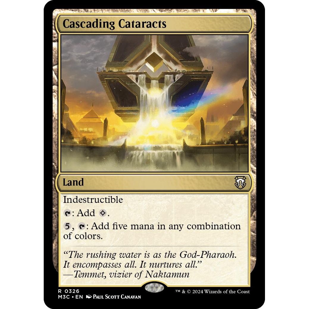 Image for Cascading Cataracts (Ripple Foil) (326) (M3C) - Magic: The Gathering
