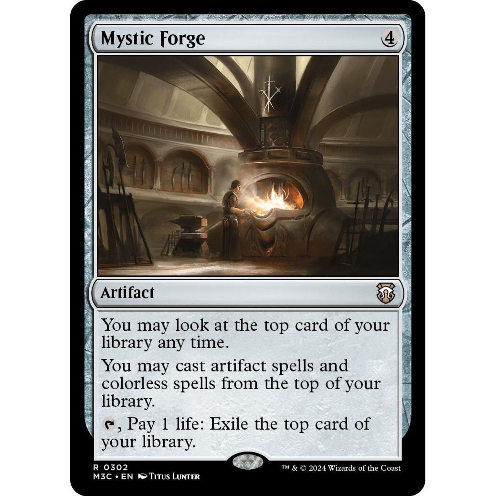 Image for Mystic Forge (Ripple Foil) (302) (M3C) - Magic: The Gathering