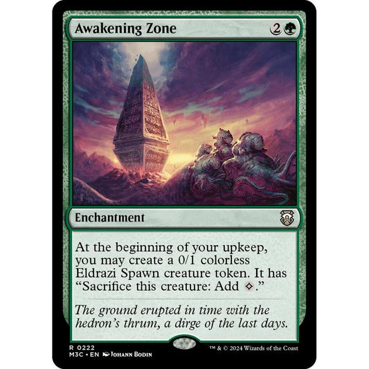Image for Awakening Zone (Ripple Foil) (222) (M3C) - Magic: The Gathering