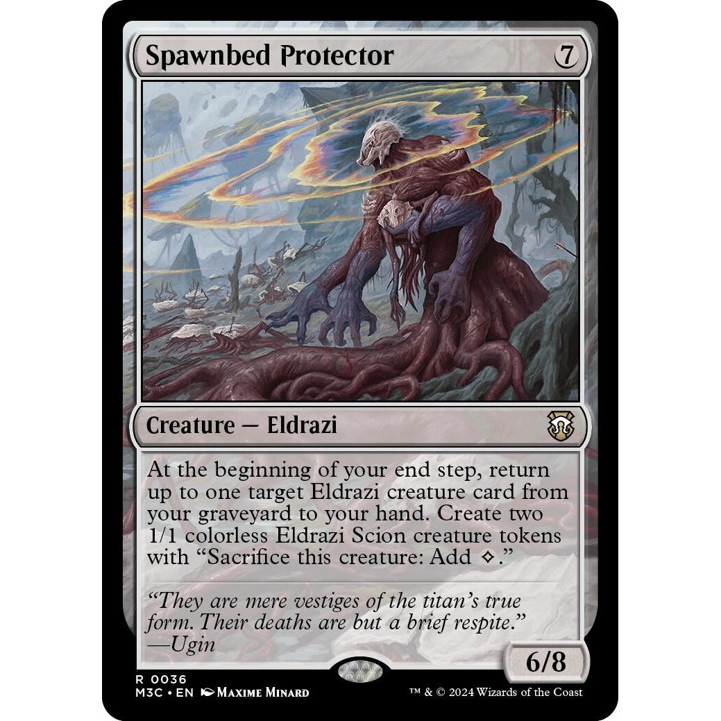 Image for Spawnbed Protector (Ripple Foil) (36) (M3C) - Magic: The Gathering