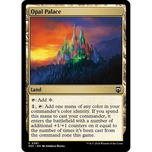 Image for Opal Palace (Ripple Foil) (361) (M3C) - Magic: The Gathering