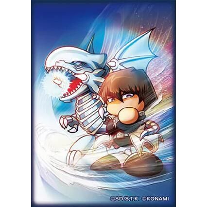 Image for Imported Yu-Gi-Oh! Duelist Card Protectors - Power Pro Event Kaiba & Blue Eyes White Dragon (70-Pack) - Card Sleeves