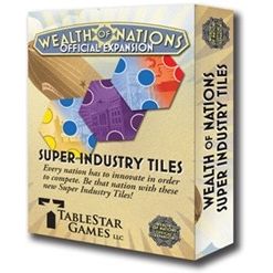Image for Wealth of Nations: Super Industry Tiles - Boardgames
