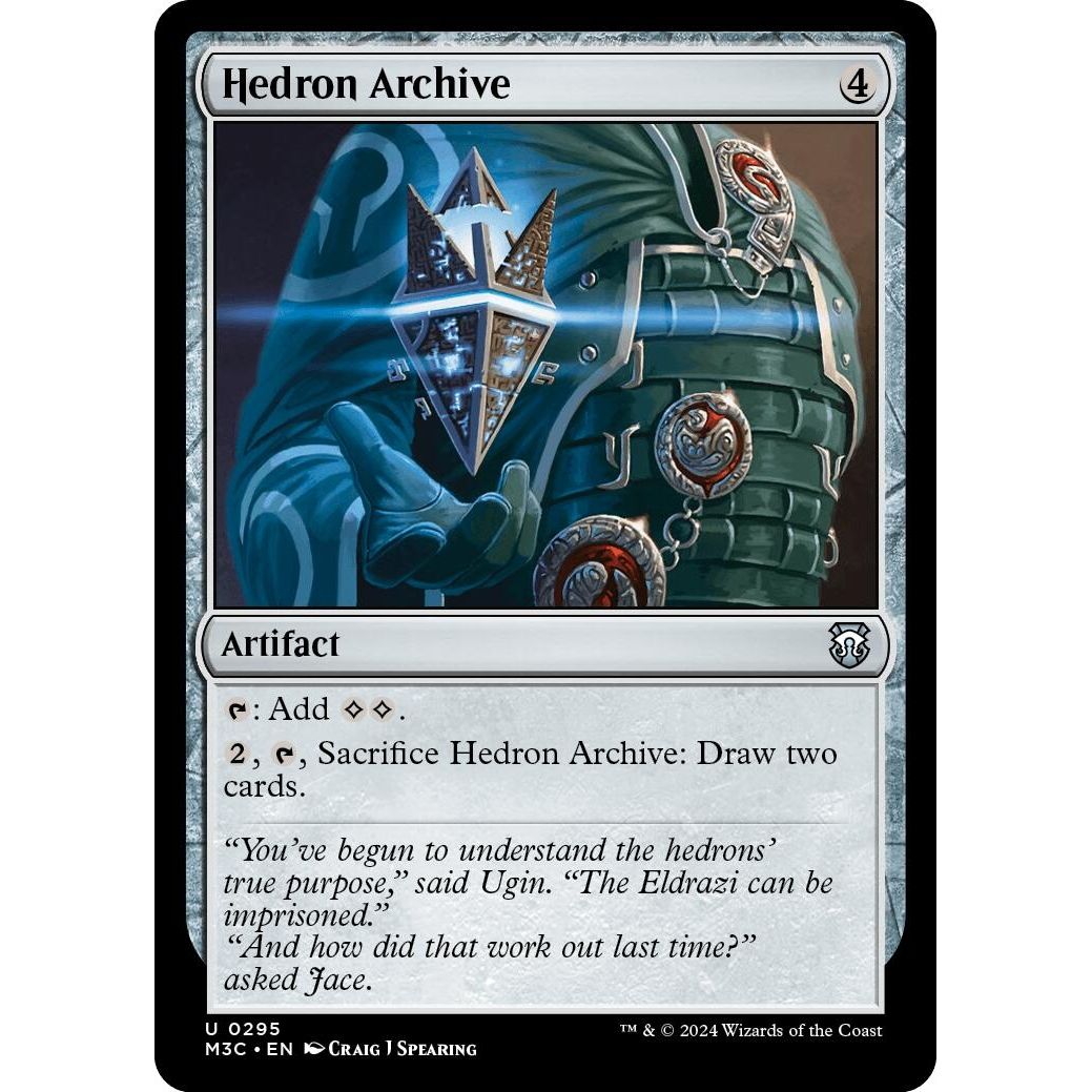 Image for Hedron Archive (Ripple Foil) (295) (M3C) - Magic: The Gathering