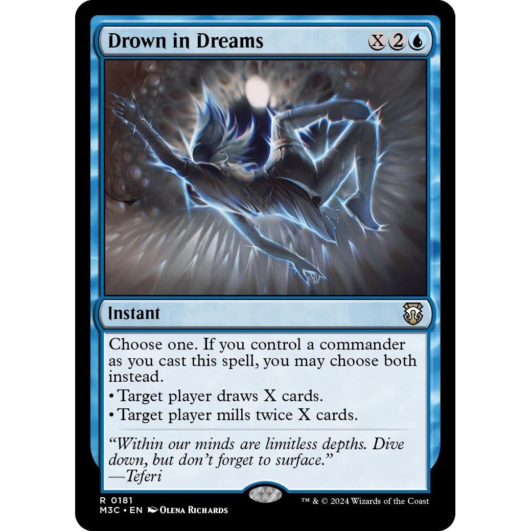 Image for Drown in Dreams (Ripple Foil) (181) (M3C) - Magic: The Gathering