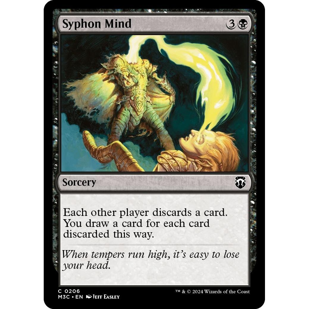 Image for Syphon Mind (206) (M3C) - Magic: The Gathering