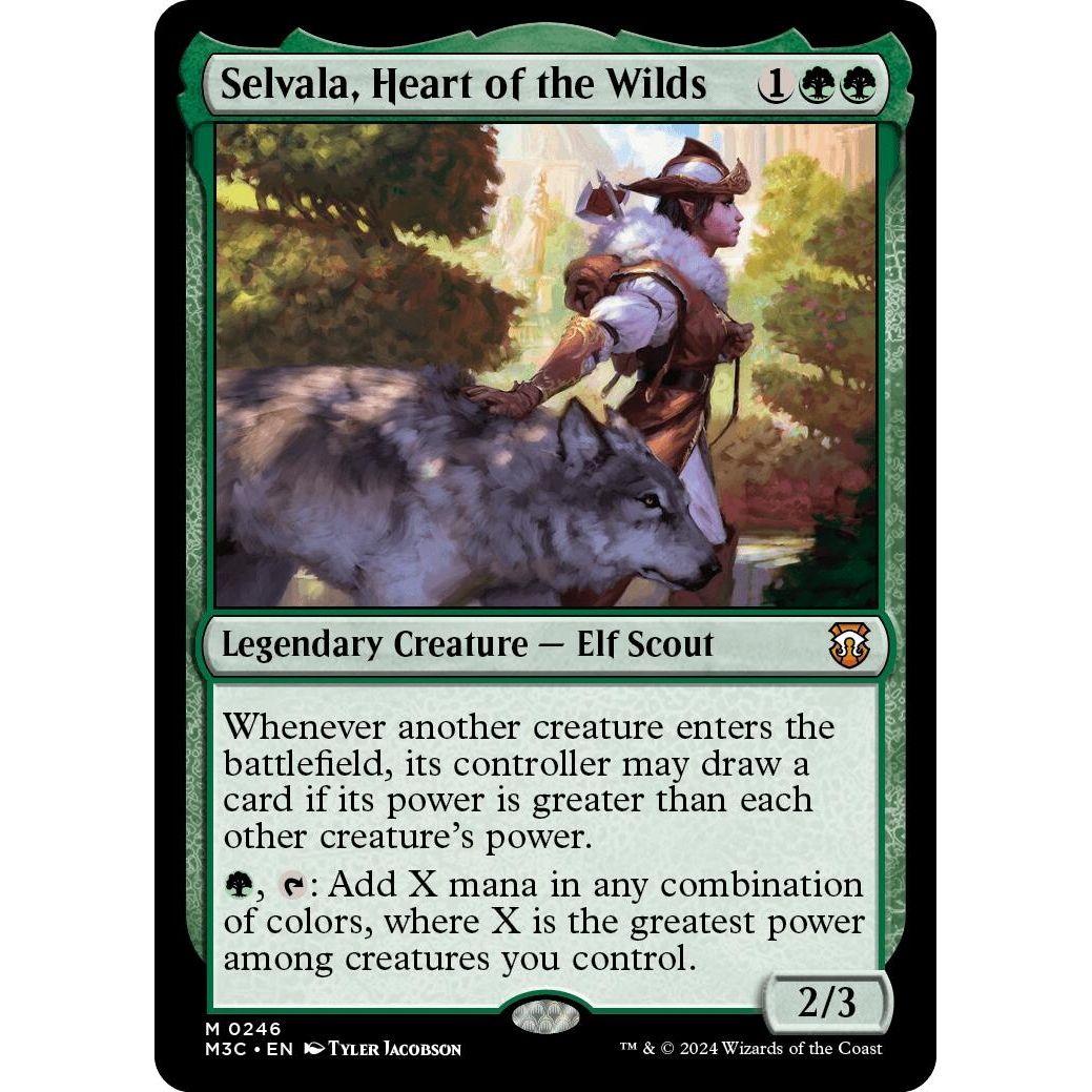 Image for Selvala, Heart of the Wilds (246) (M3C) - Magic: The Gathering