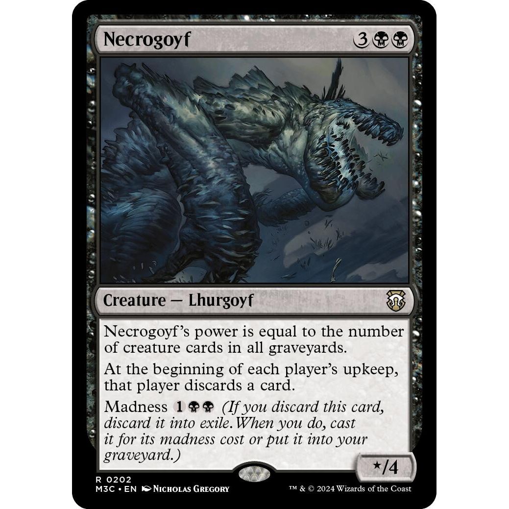 Image for Necrogoyf (202) (M3C) - Magic: The Gathering