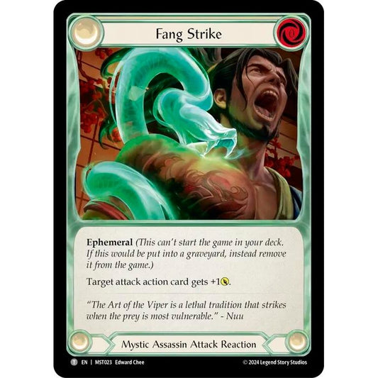 Image for Fang Strike // Zen (MST023//MST047) (MST) - Flesh and Blood TCG