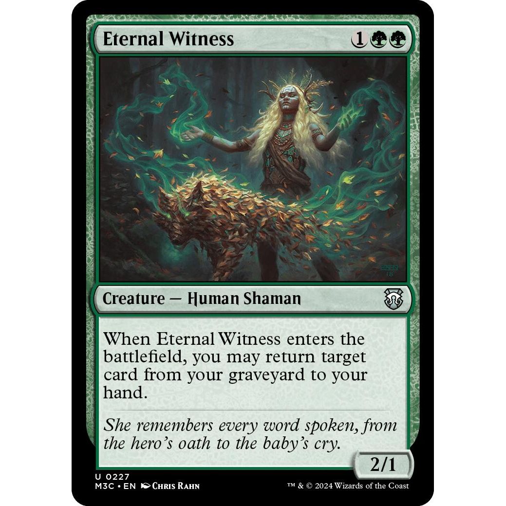 Image for Eternal Witness (227) (M3C) - Magic: The Gathering