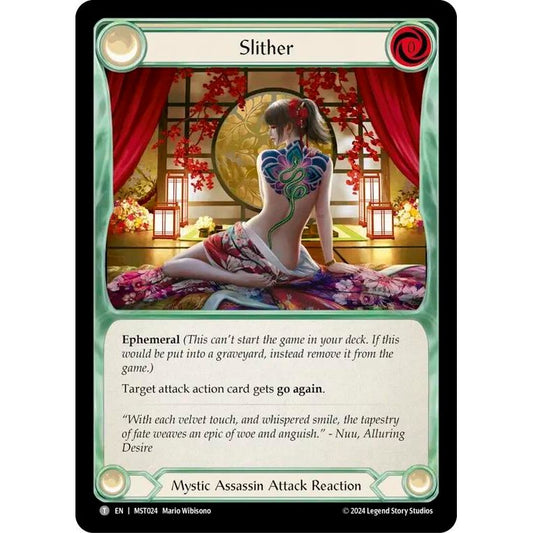Image for Slither // Enigma (MST024//MST026) (MST) - Flesh and Blood TCG