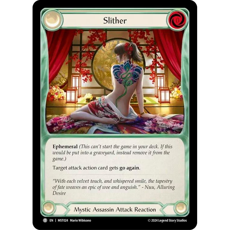 Image for Slither // Enigma (MST024//MST026) (MST) - Flesh and Blood TCG