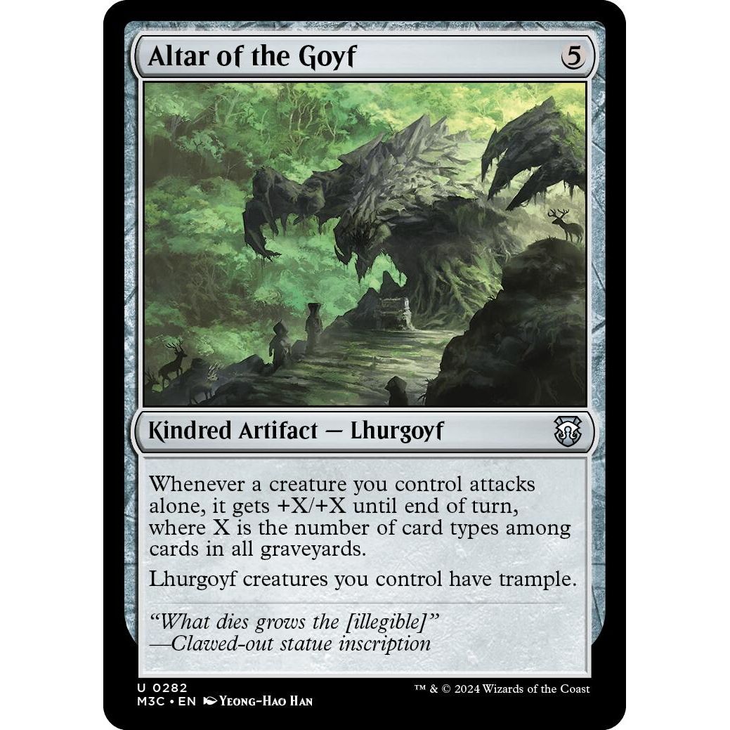 Image for Altar of the Goyf (282) (M3C) - Magic: The Gathering