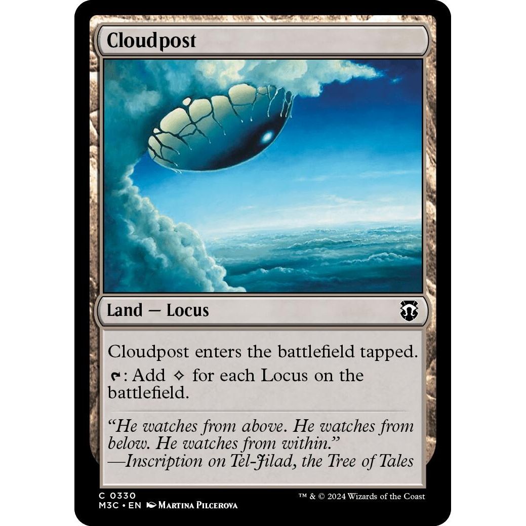 Image for Cloudpost (Ripple Foil) (330) (M3C) - Magic: The Gathering